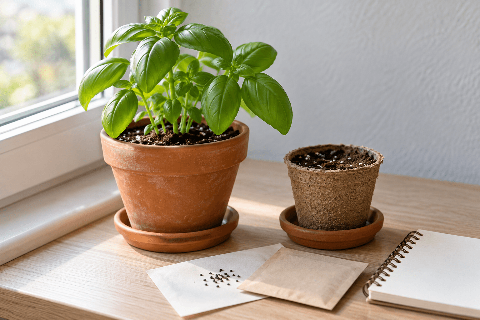 Starting Indoor Herbs: Seeds or Young Plants?