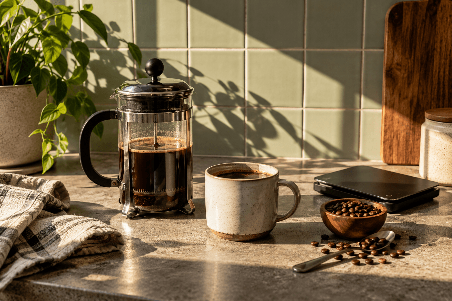 Your First French Press Coffee: Fix the Cup Before Buying Another Gadget