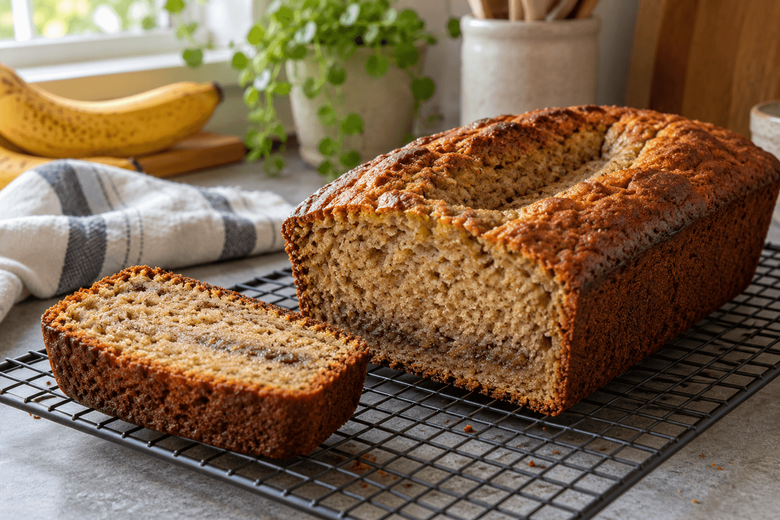 Why Did My Banana Bread Sink? Check the Center Before Blaming the Recipe