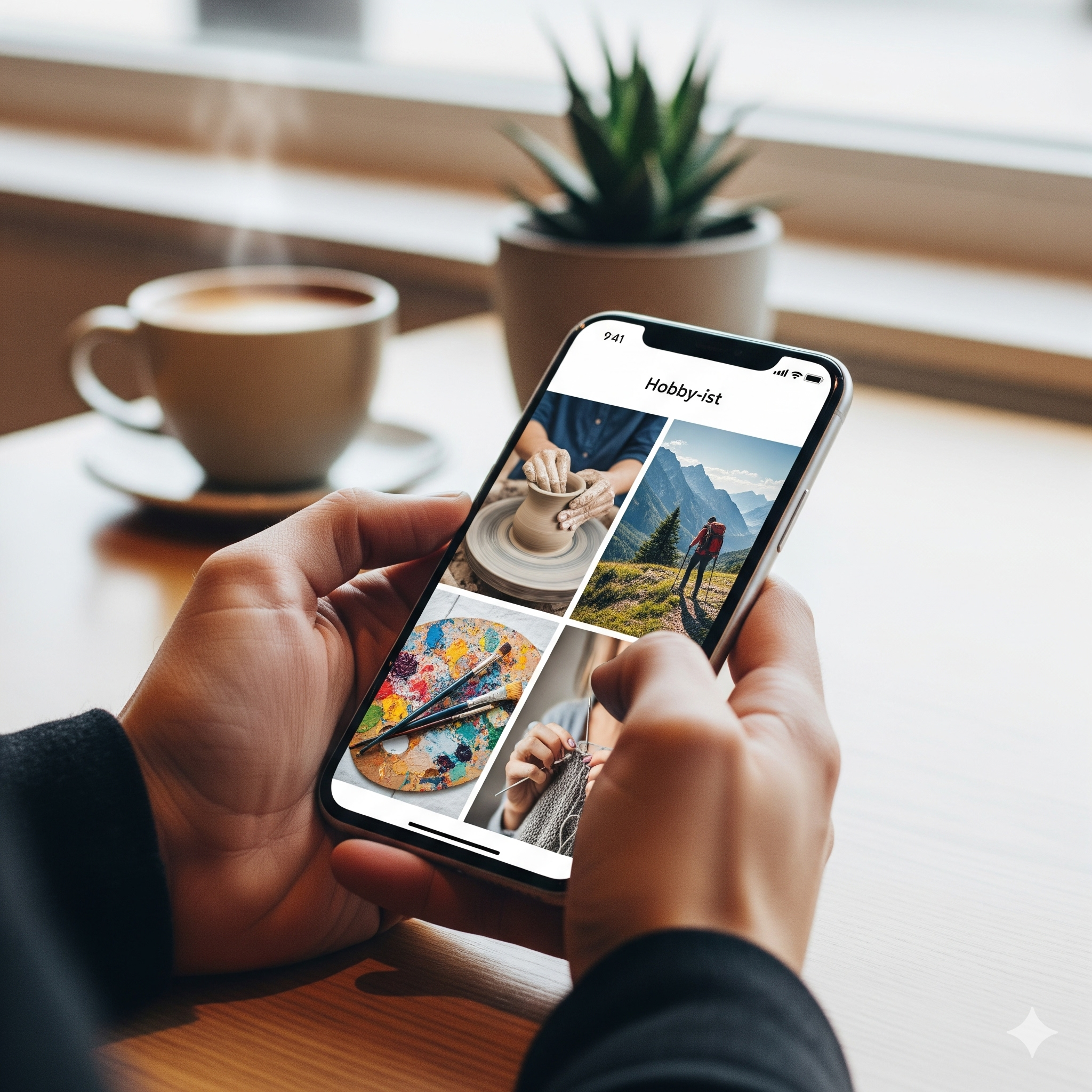Hobby-ist App Mockup